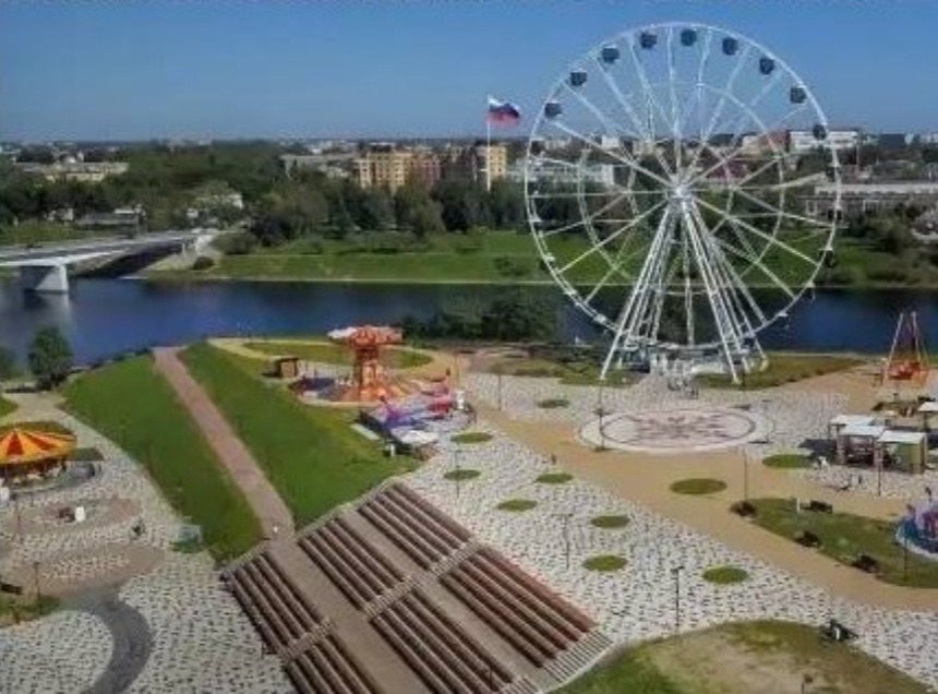 На берегу реки Великой в Пскове установят 50-метровый флагшток