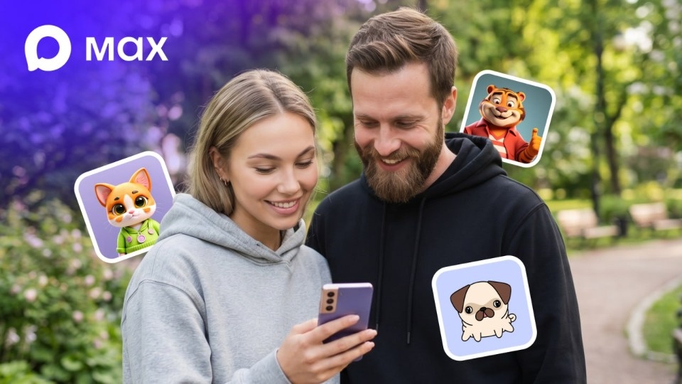 Возможность создавать собственные стикеры получили пользователи МАХ