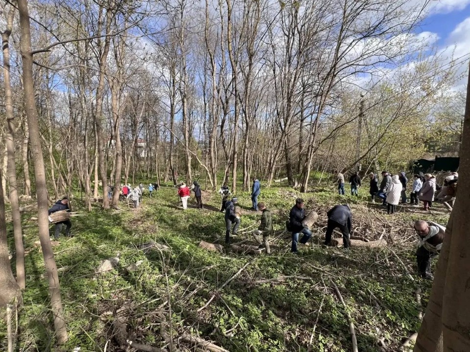 54 территории уже привели в порядок в рамках месяца чистоты в Пскове