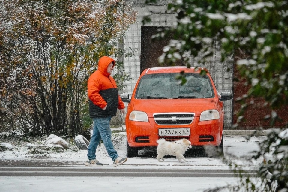 Дождь и мокрый снег прогнозируют псковичам в конце апреля