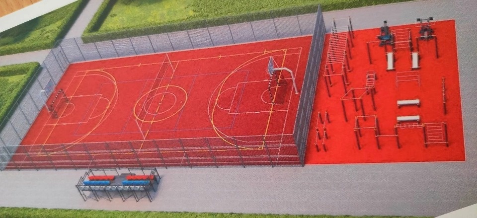 В городском парке Невеля появится современная спортивная площадка