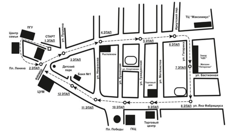 По каким улицам побегут участники эстафеты «Псковской правды»