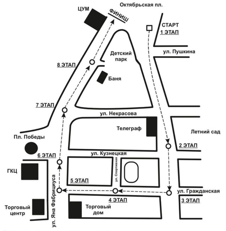 По каким улицам побегут участники эстафеты «Псковской правды»