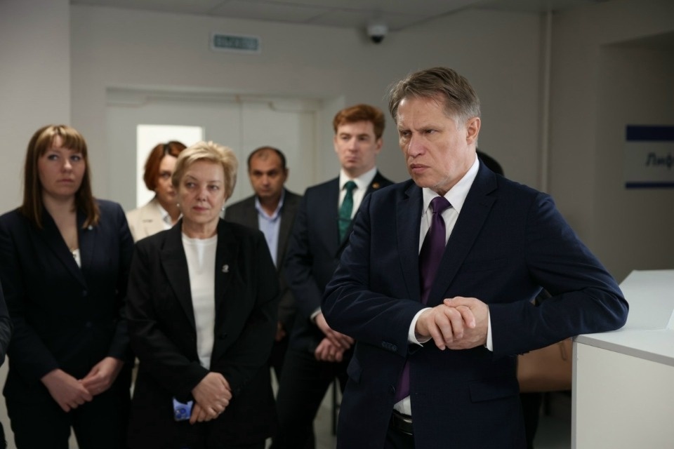 Михаил Мурашко находится с рабочим визитом в Псковской области