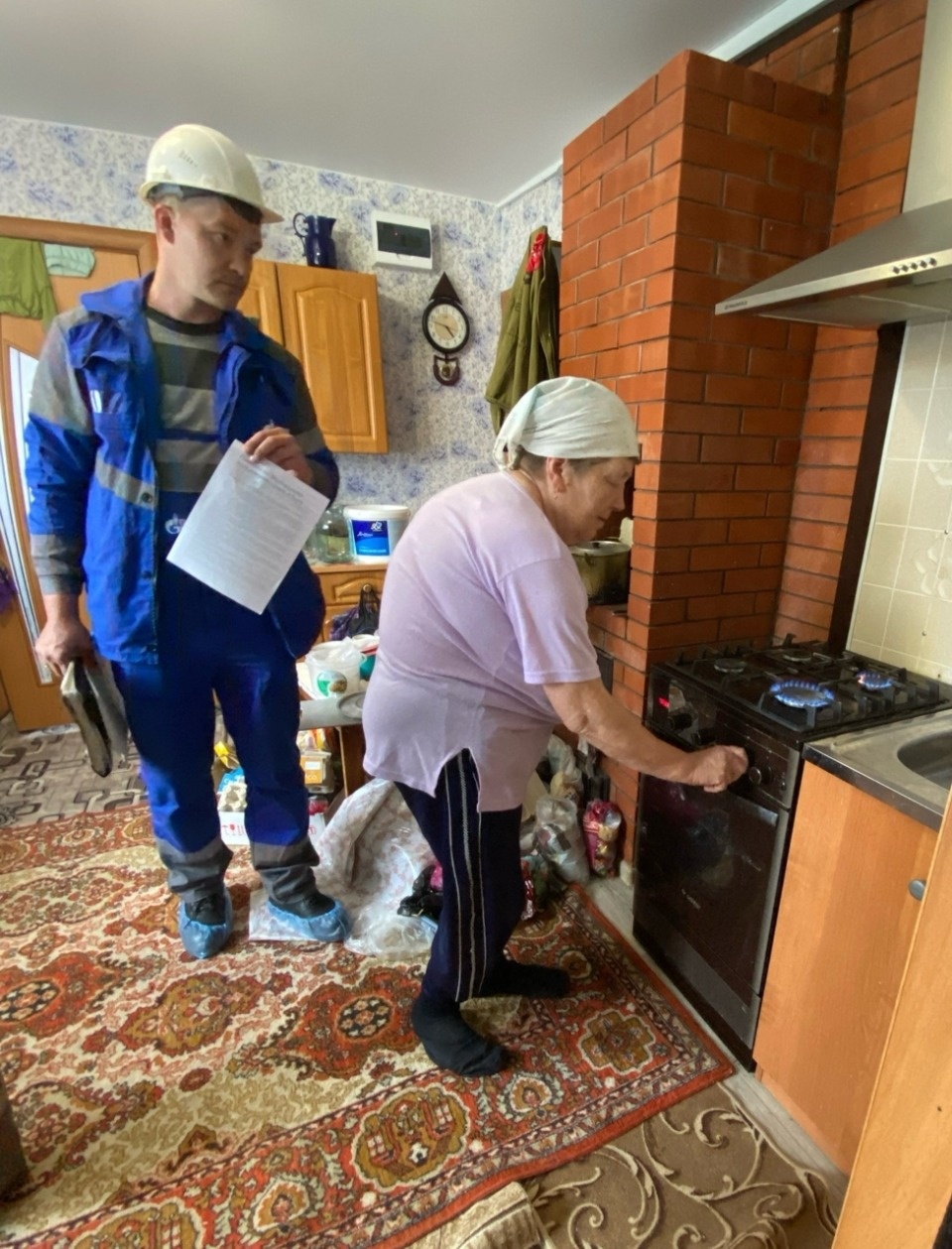 В городе Порхов построен газопровод для догазификации