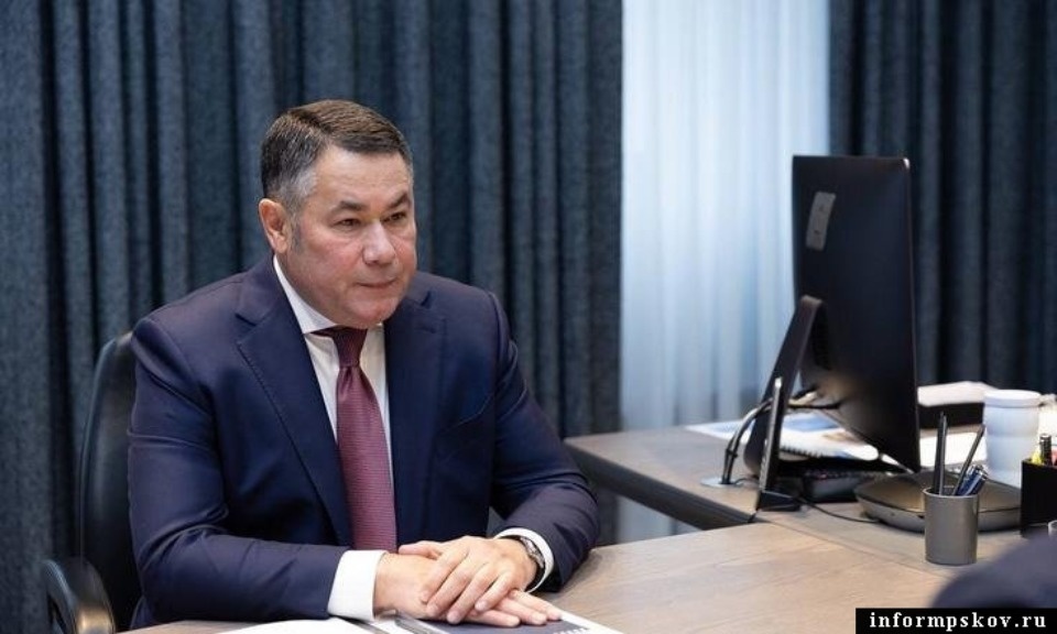 Полпред президента Игорь Руденя прибыл в Псковскую область с рабочим визитом 