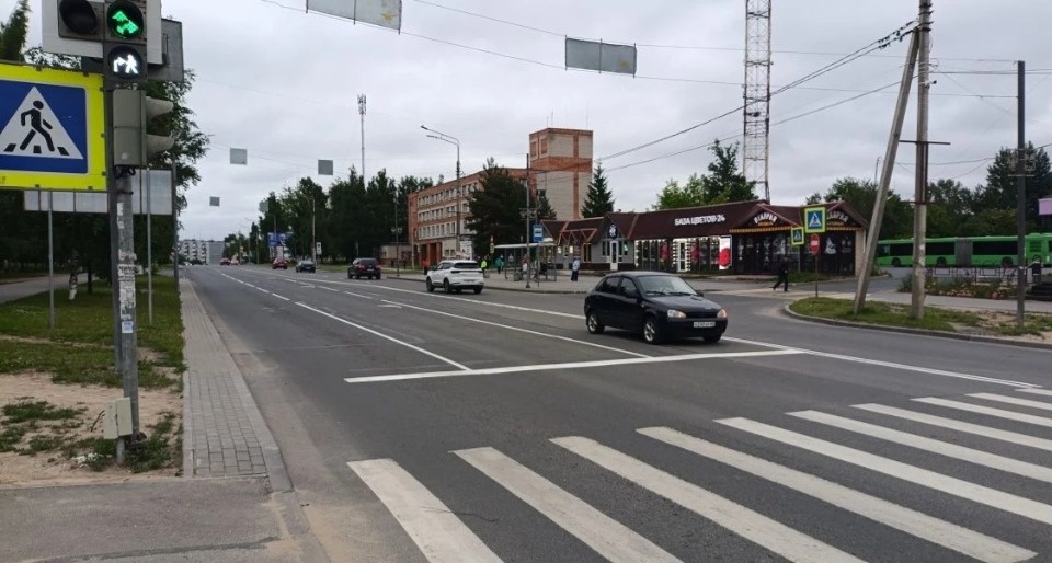 Схема движения изменилась на двух перекрёстках в Пскове Схема движения изменилась на двух перекрёстках в Пскове