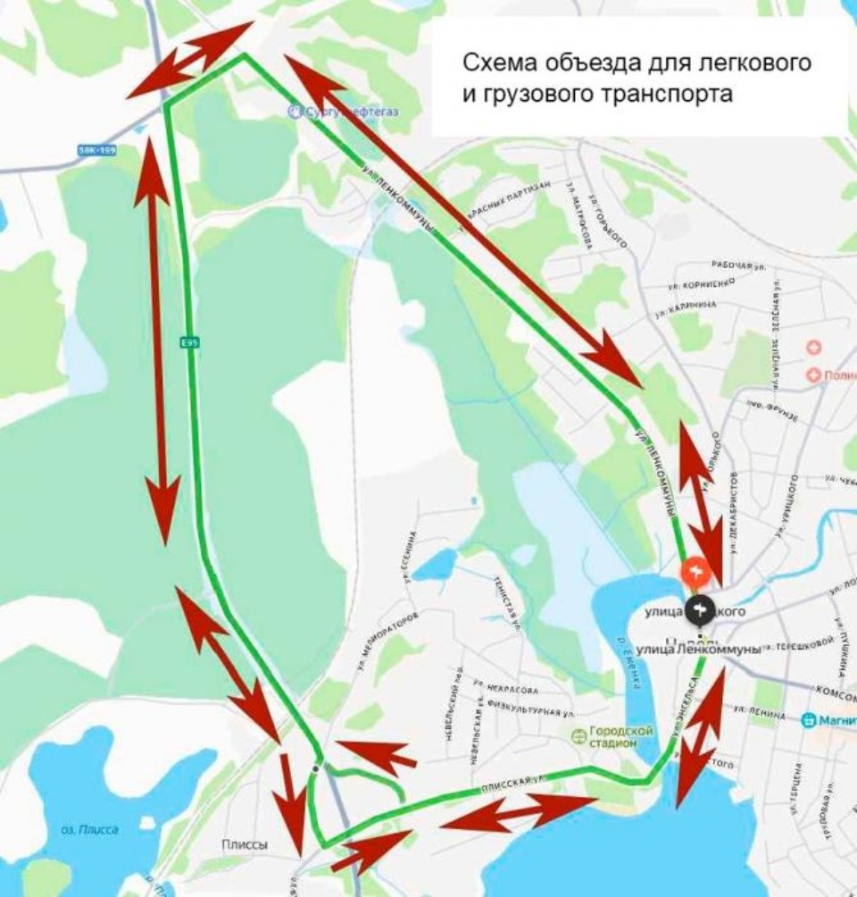 Мост через реку Еменку закроют для проезда в Невельском округе