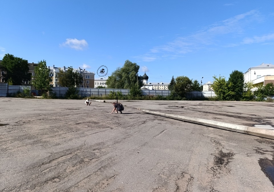 Археологи начнут раскопки на месте бывшего Белорусского рынка в Пскове осенью
