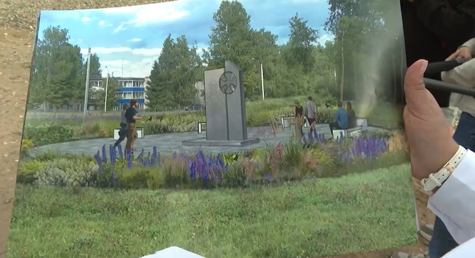 Сквер с памятником участникам боевых действий создают под Великими Луками Сквер с памятником участникам боевых действий создают под Великими Луками