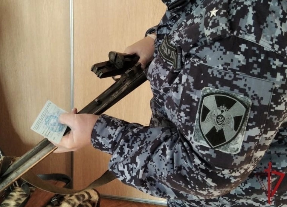 Еще 22 единицы оружия изъяли росгвардейцы в Псковской области за неделю Еще 22 единицы оружия изъяли росгвардейцы в Псковской области за неделю