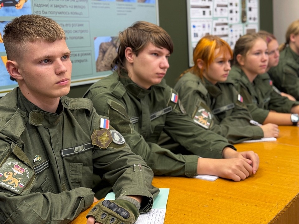 В псковском центре «Воин» новый учебный год начали 200 курсантов