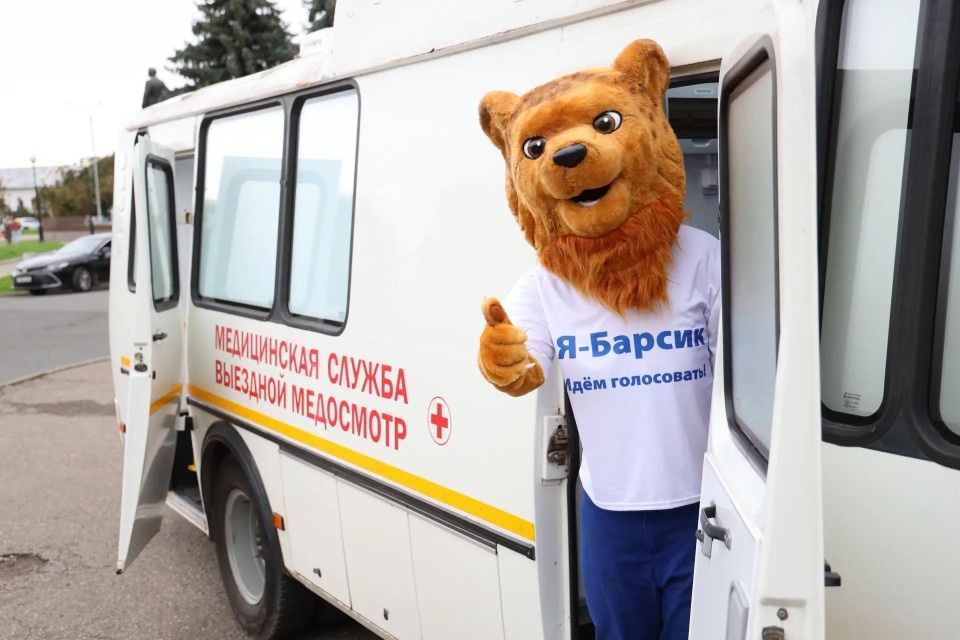 В Пскове на избирательном участке №1 работает медпункт В Пскове на избирательном участке №1 работает медпункт