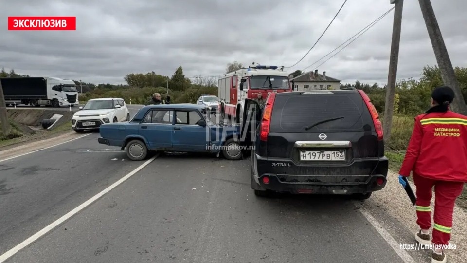 Водитель погиб в результате лобового столкновения в Острове