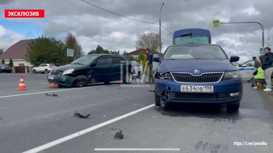 Девушка пострадала в результате аварии в Острове