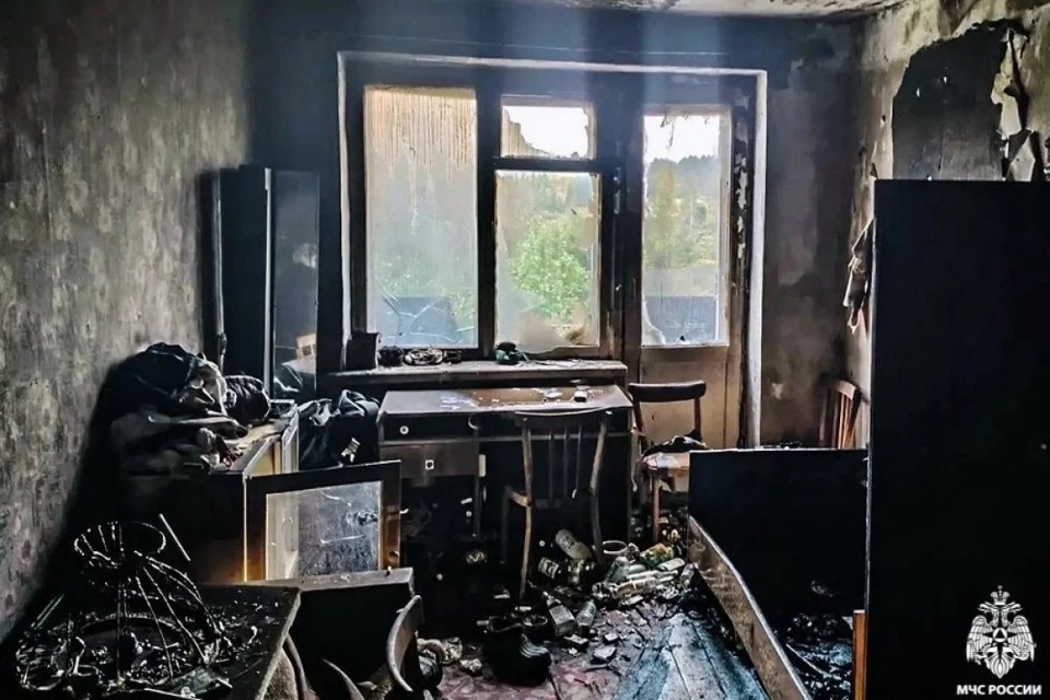 При пожарах за сутки в Псковской области погиб один человек При пожарах за сутки в Псковской области погиб один человек