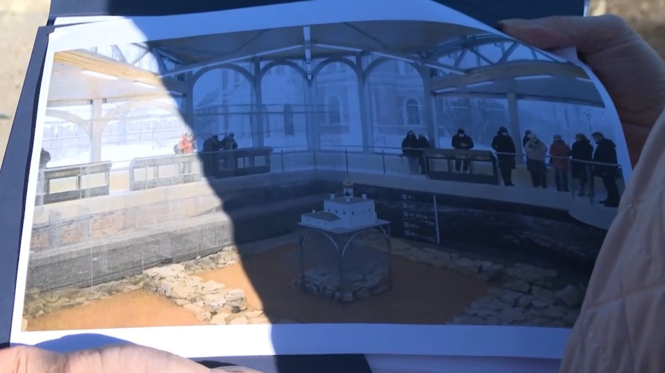 На раскопе в Пскове нашли стену 1309 года и печати XII и XV веков На раскопе в Пскове нашли стену 1309 года и печати XII и XV веков