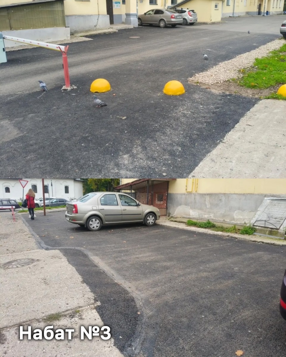 Новые проезды и тротуары появились в 19 дворах Пскова