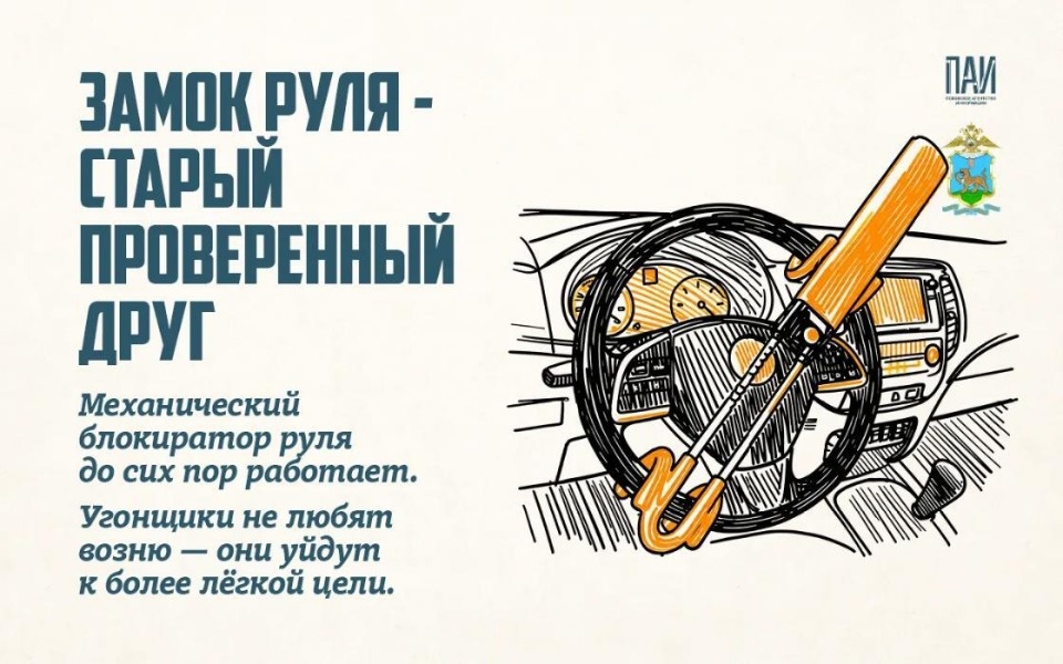 Псковичам рассказали, как защитить машину от угона