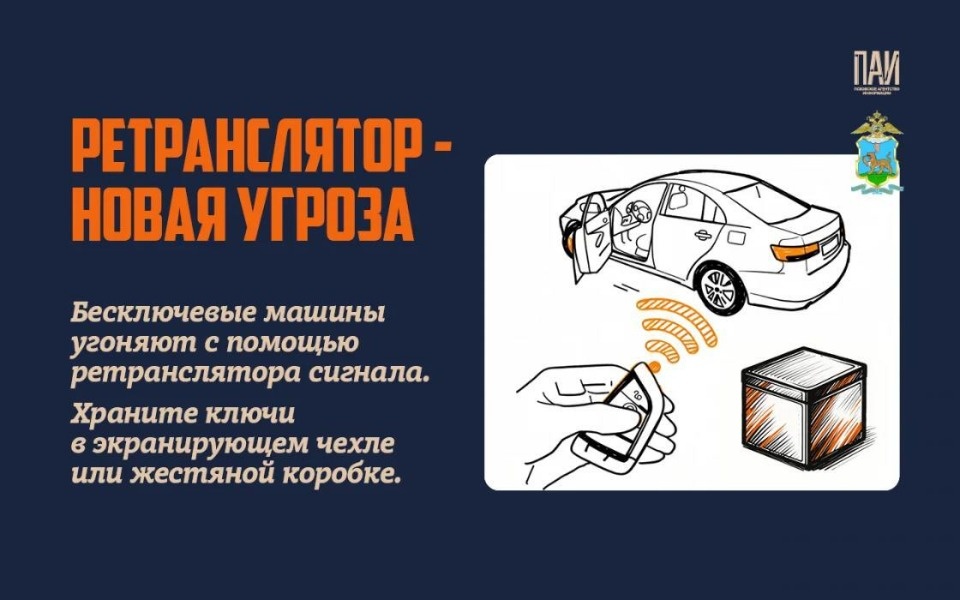Псковичам рассказали, как защитить машину от угона