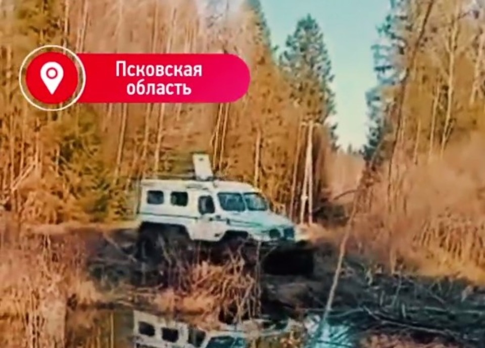 Энергетики проверили ЛЭП через бывшие торфяные болота под Стругами Красными
