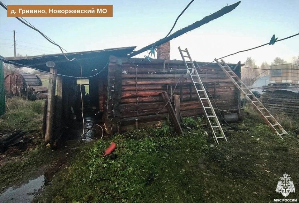Дровяник и баня горели за сутки в Псковской области Дровяник и баня горели за сутки в Псковской области